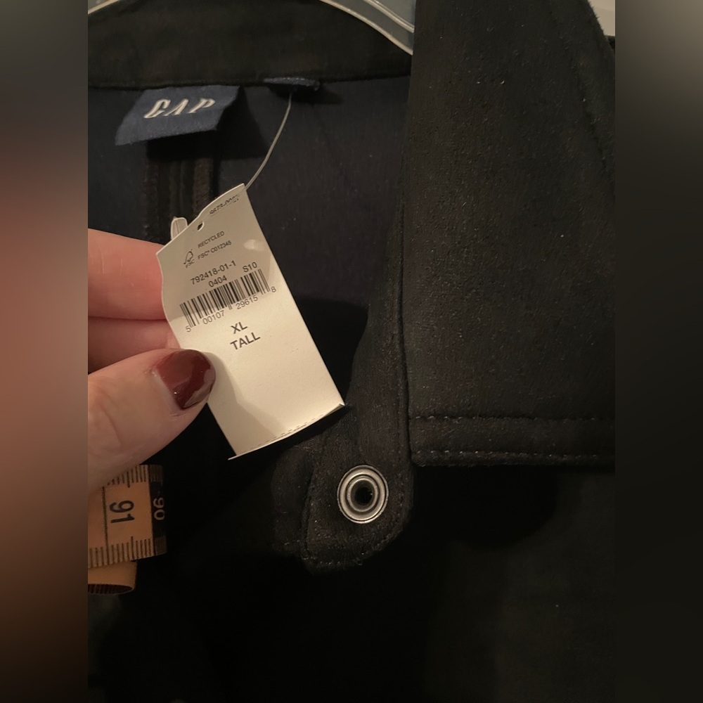 NWT Gap Faux Suede Mini Dress - Picture 5 of 9